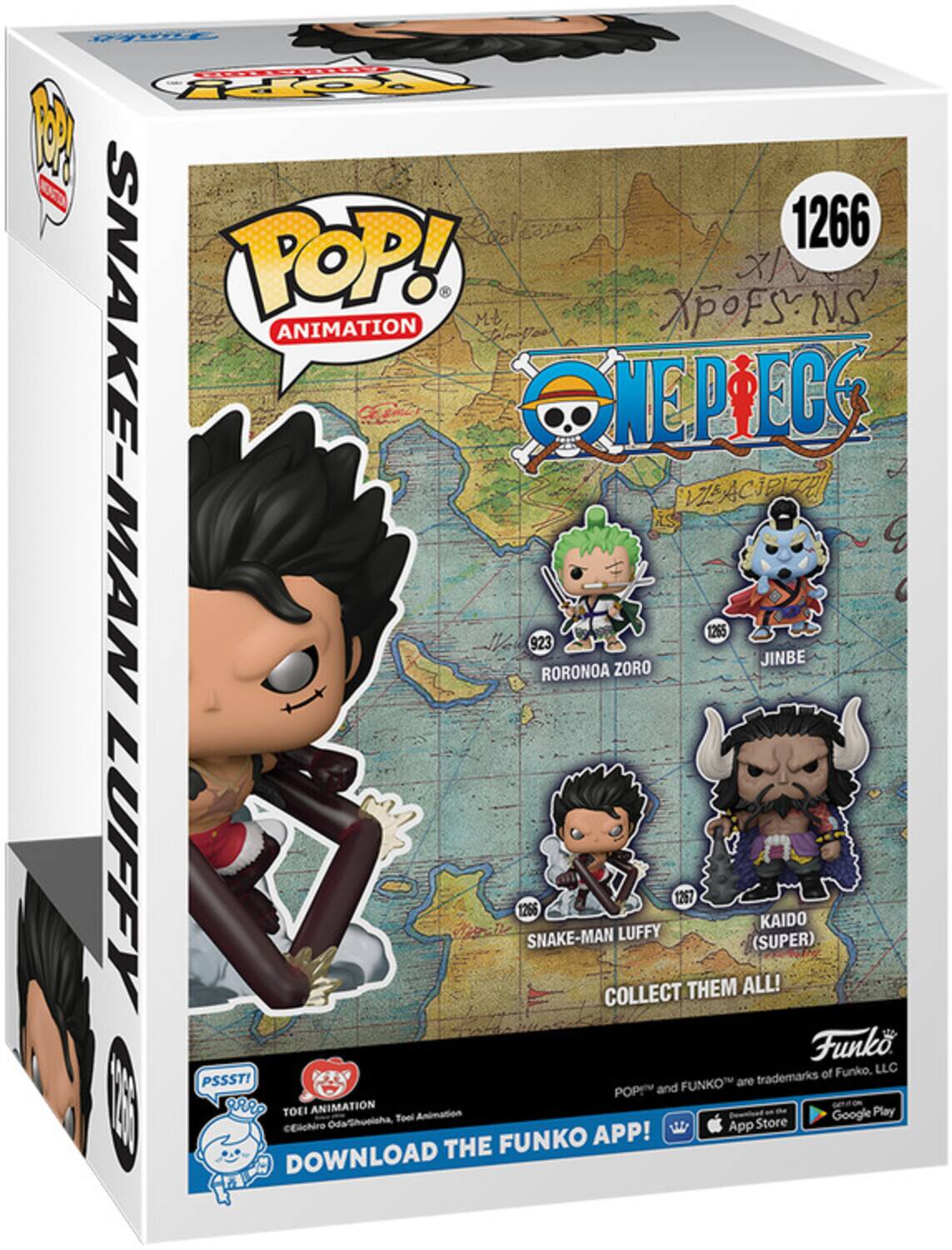 Funko POP! Anime: One Piece Snake Man Luffy Collectibles