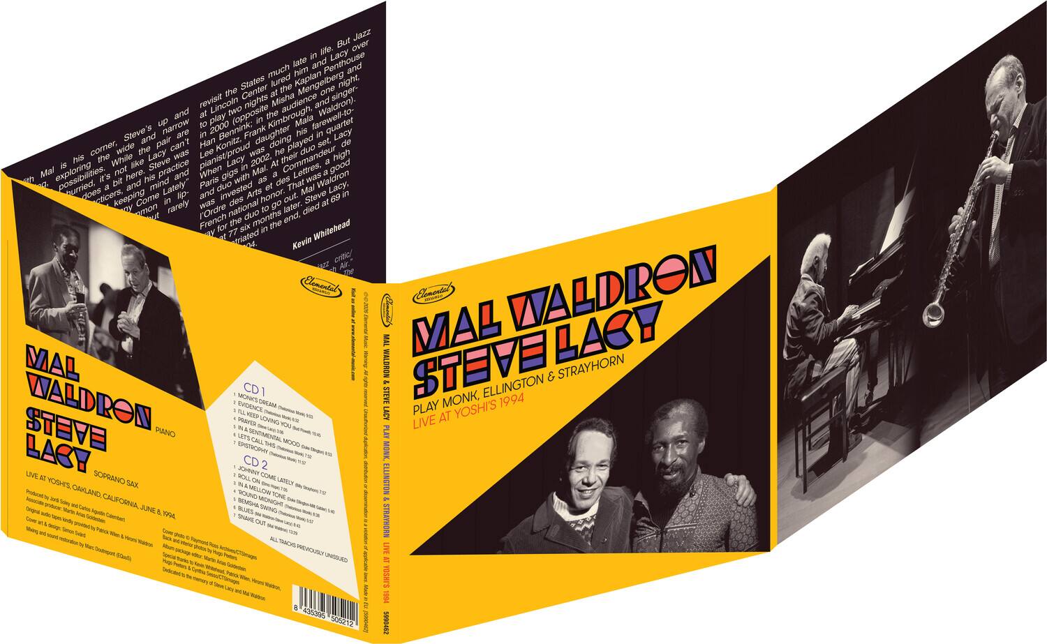 Mal Waldron - Play Monk, Ellington & Strayhorn - Live at Yoshi's 1994   - COMPACT DISCS [CD] price history on PriceWatchPro