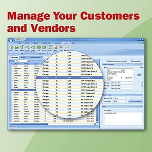 Manage Your Customers and Vendors