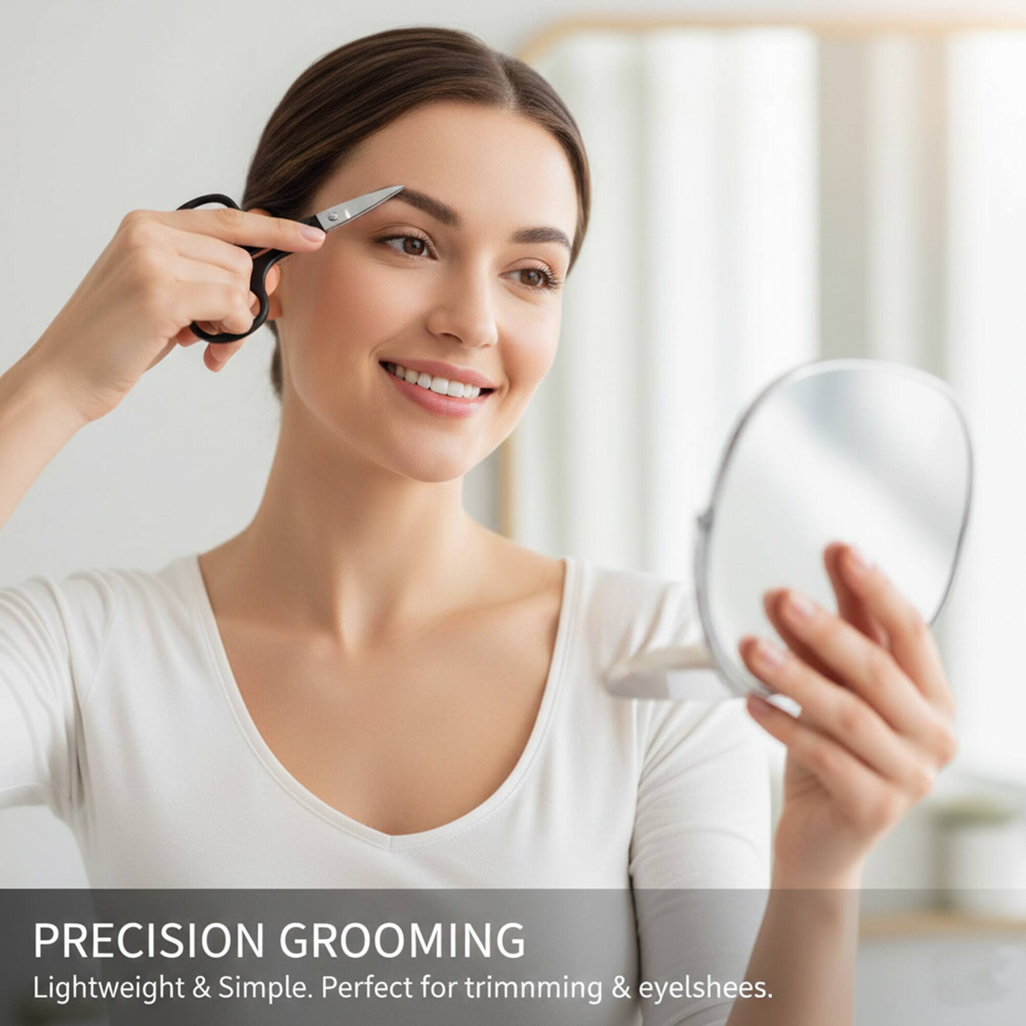 PRECISION GROOMING  
Lightweight & Simple. Perfect for trimming & eyelashes.