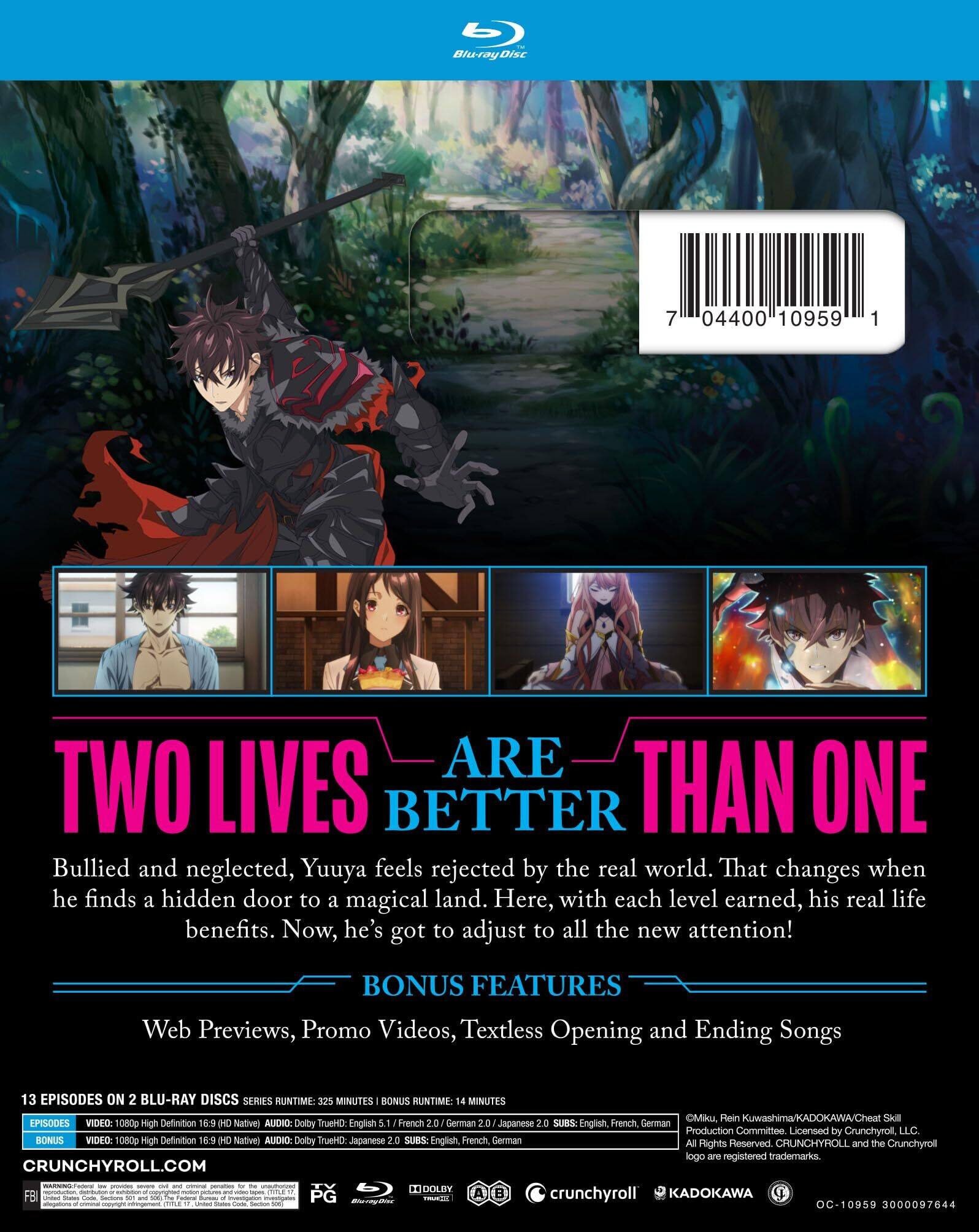 Alt View 1. I Got A Cheat Skill In Another World And Became Unrivaled In The Real World, Too: The Complete - BLU-RAY.