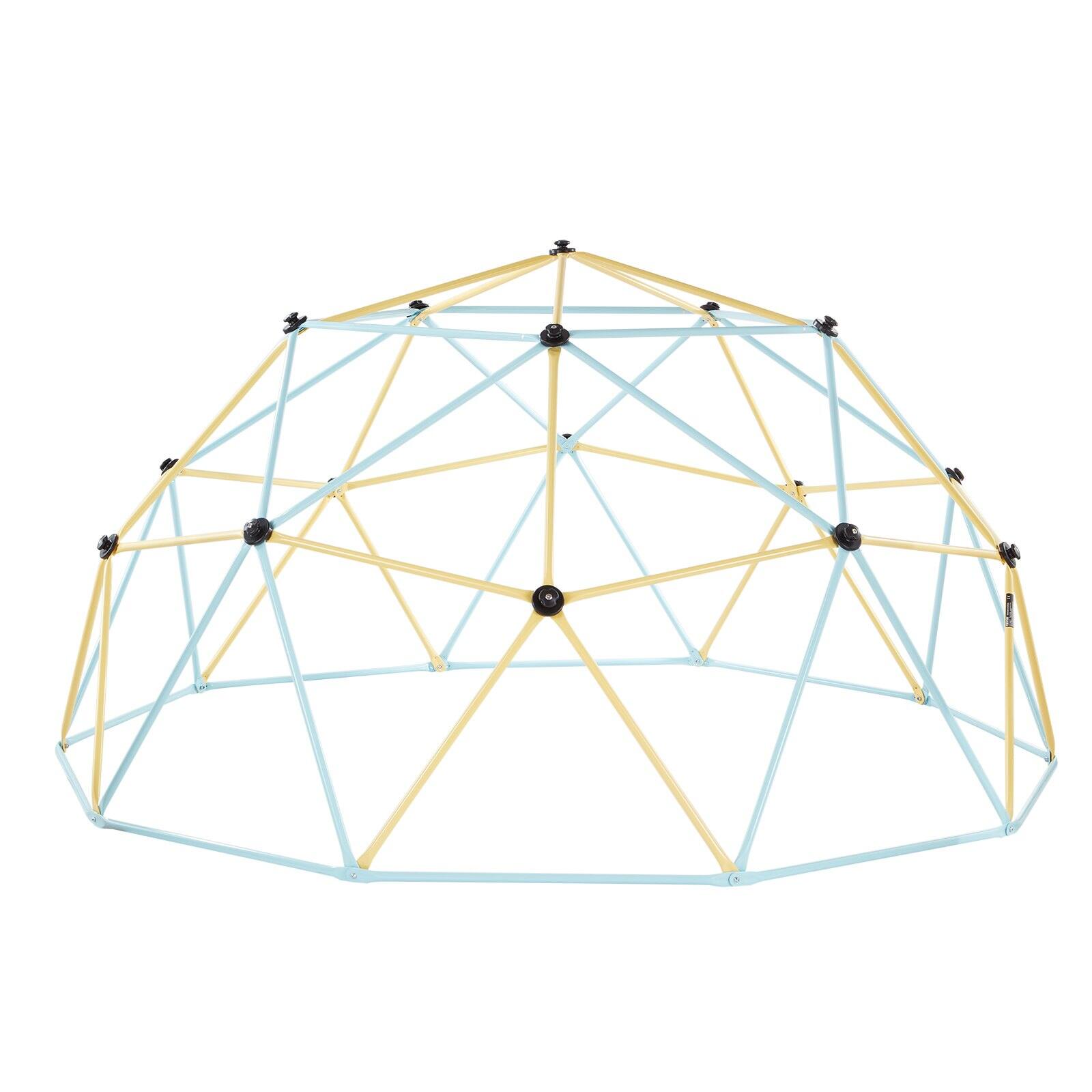 Alt View 8. Glintex - 10FT Kids Climbing Dome, 1000LBS Geometric Playground with Net and Basketballs for Outdoor Fun.