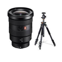 Bundle - Sony - FE 16-35mm f/2.8 GM Lens with Takama 3-Section Al Video Tripod