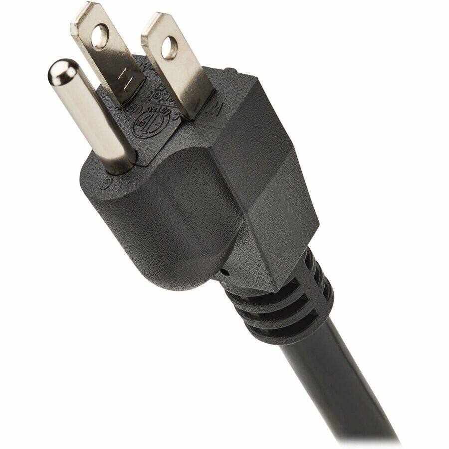 Alt View 6. Tripp Lite - Tripp Lite series Protect It! TLP76B 7-Outlets Surge Suppressor/Protector - Household Electronic, Computer, Printer - Black.