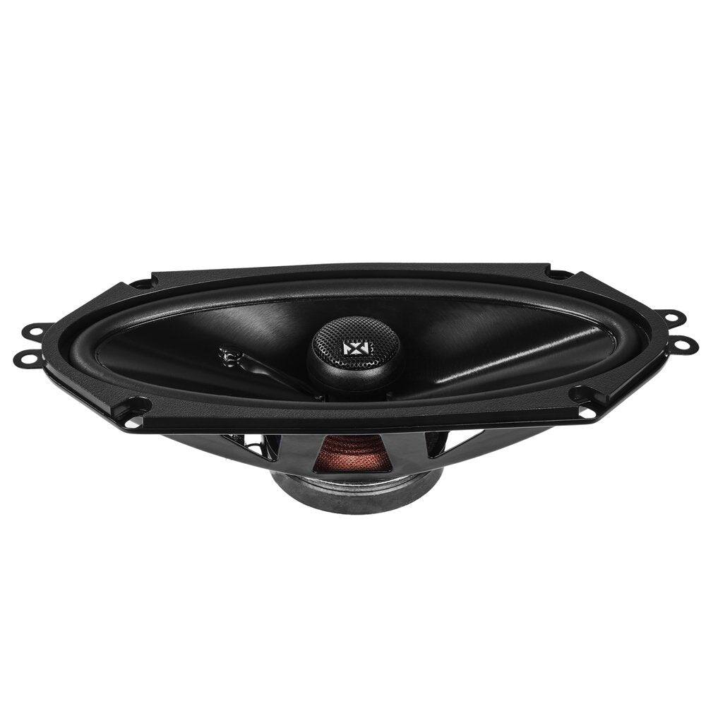 Back. NVX - NSP410 480W Peak (160W RMS) 4x10in N-Series 2-Way Coaxial Car Speakers with 20mm Silk Dome Tweeters.