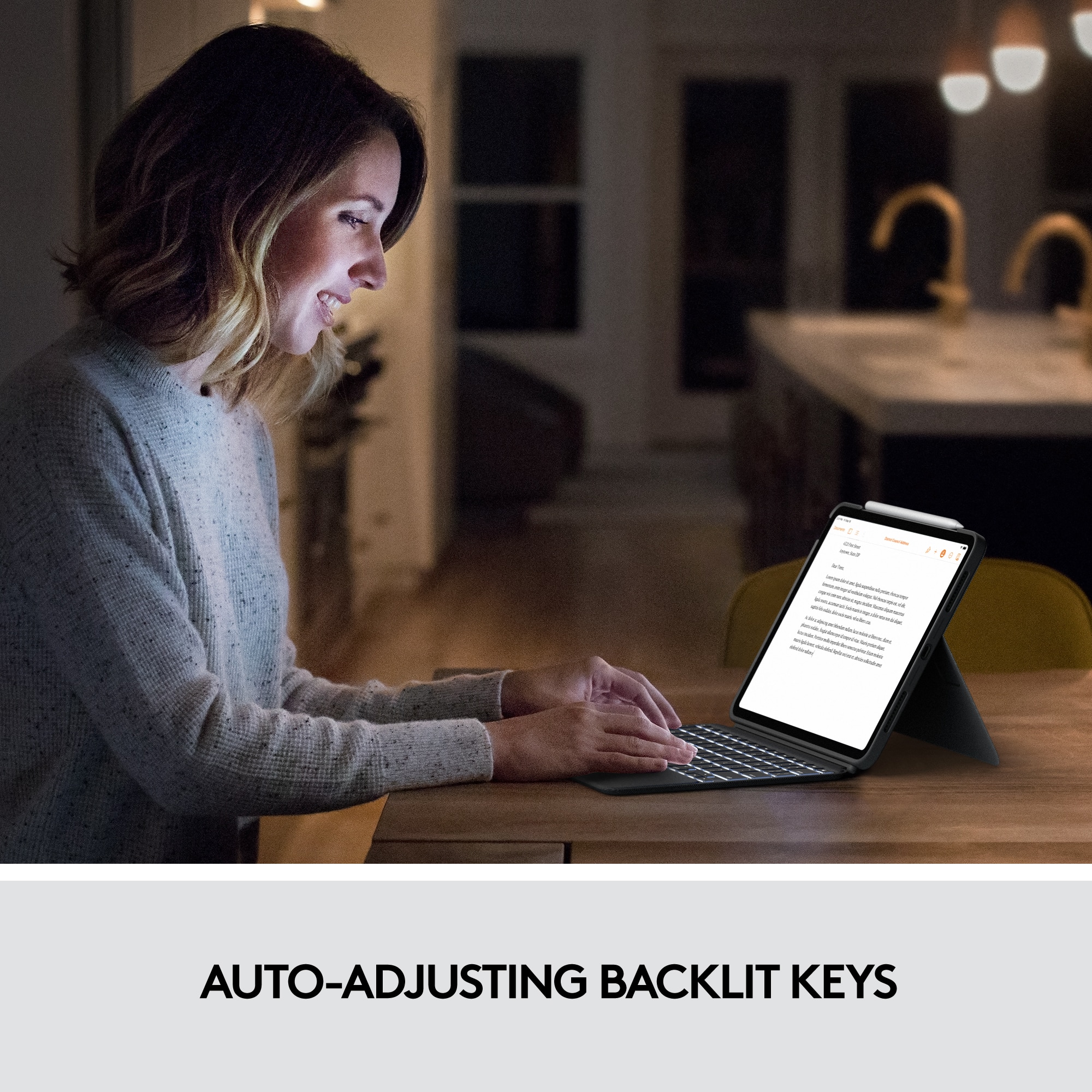 Auto-Adjusting Backlit Keys