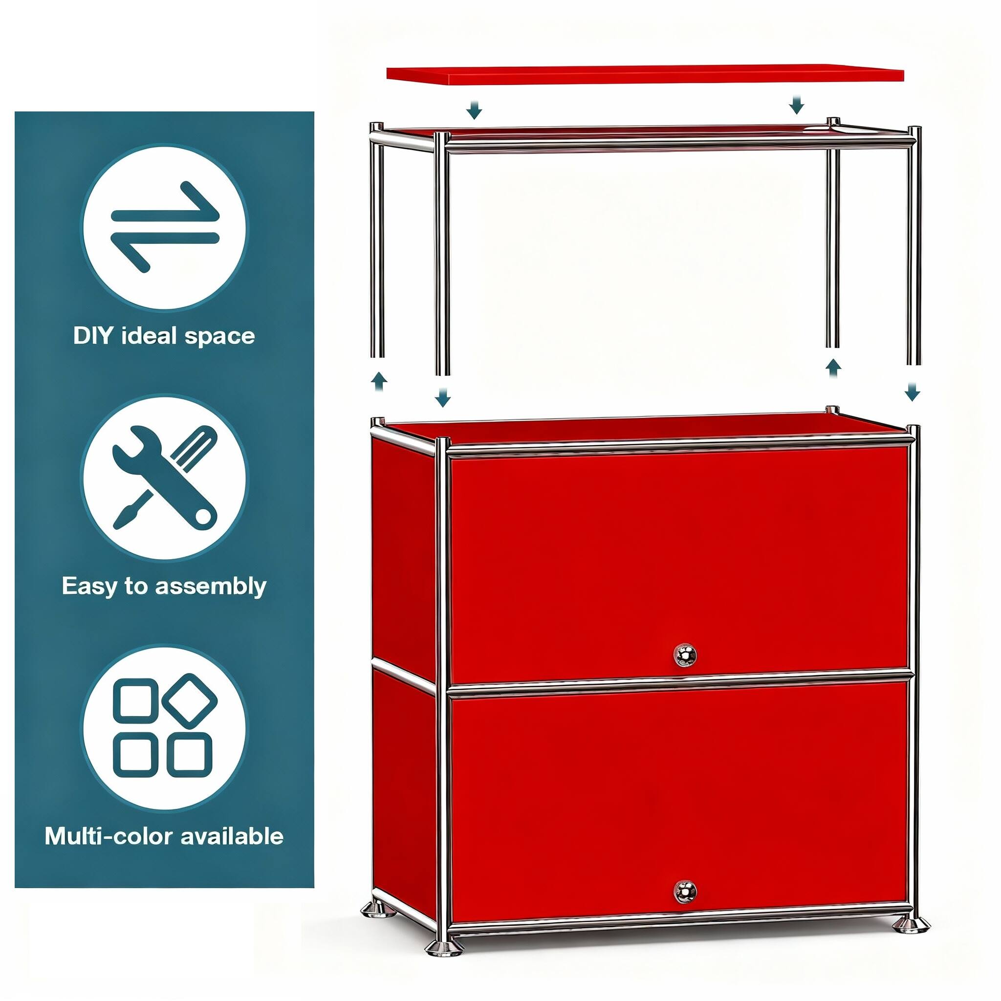 DIY ideal space  
Easy to assemble  
Multi-color available