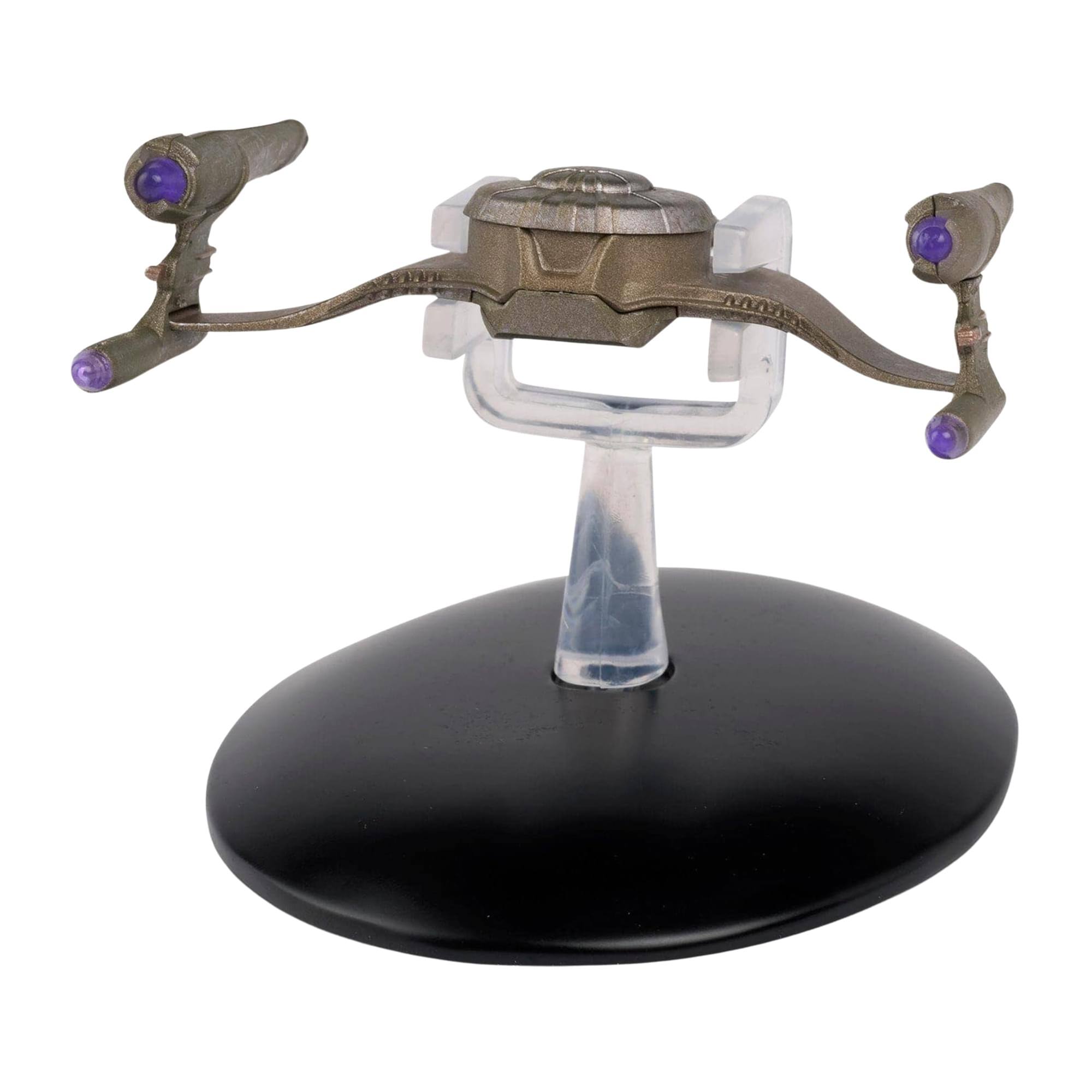 Alt View 3. Eaglemoss - Eaglemoss Star Trek Starship Replica | Gorn Vessel - Gray.