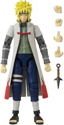 Front. Bandai - Bandai - Naruto - Anime Heroes - Namikaze Minato Action Figure - COLLECTIBLES - Multicolor.