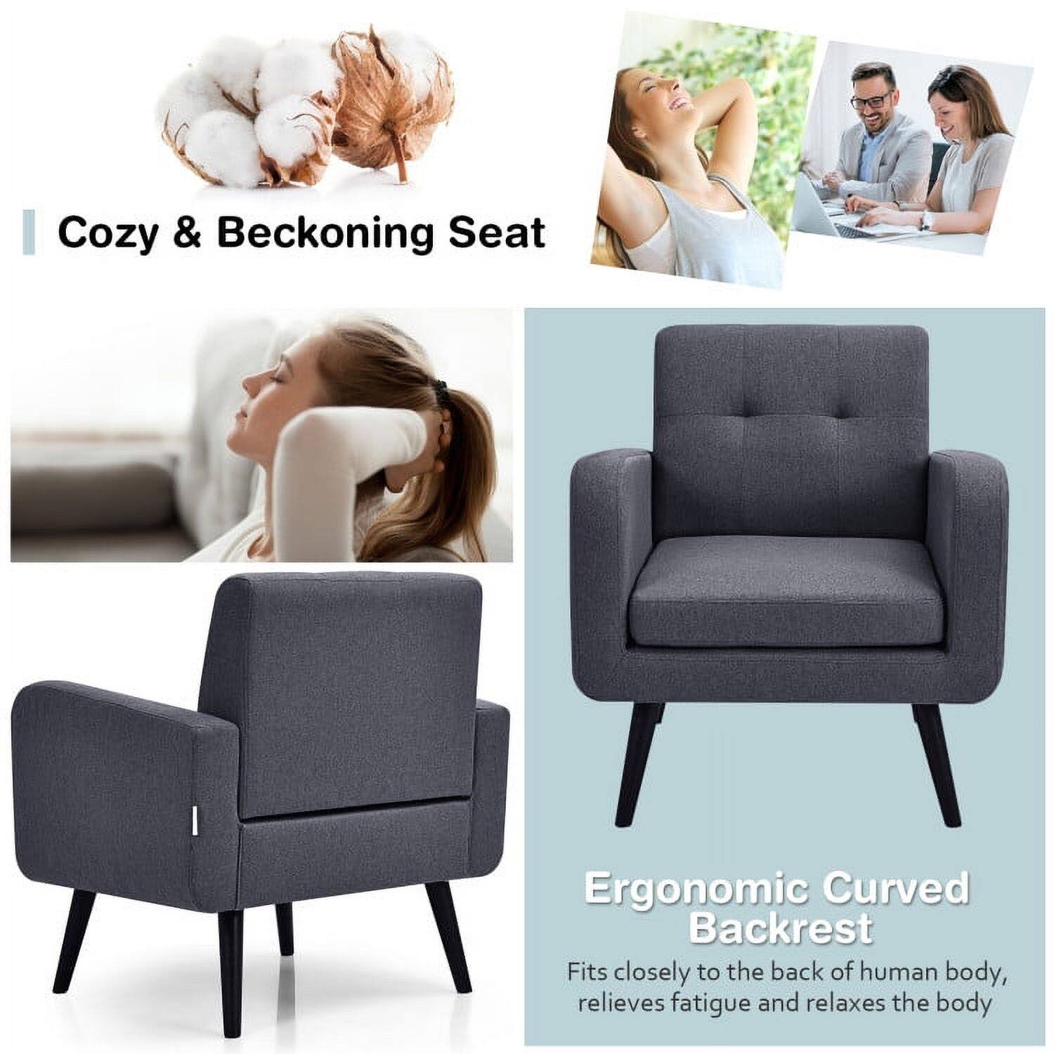 Cozy & Beckoning Seat

Ergonomic Curved Backrest
Fits closely to the back of the human body, relieves fatigue and relaxes the body