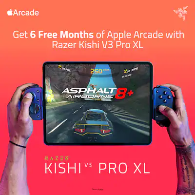 Razer Kishi V3 Pro XL Gaming Controller for iPad & Android Tablets Razer Kishi V3 Pro XL Gaming Controller for iPad & Android Tablets