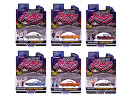"Homie Rollerz" 2025 Series 1 Set of 6 Pieces Diecast Model Cars by Greenlight and DGA - Multi