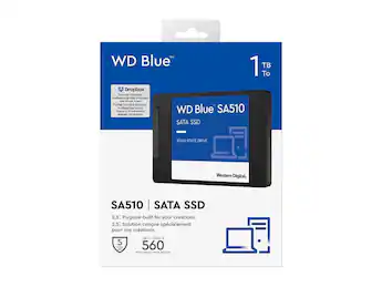 WD Blue 3D NAND SSD 1TB – SATA 2,5 Inch – Supersnelle Interne Schijf Voor Pc En Laptop