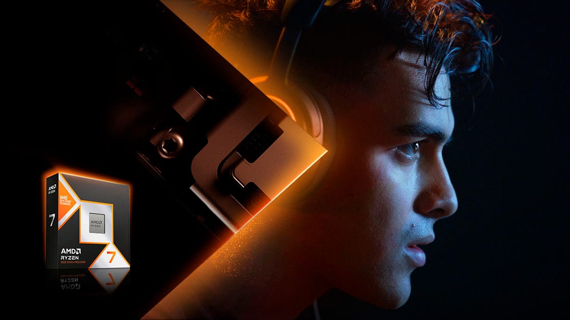 AMD Ryzen 7 2700X processor box.