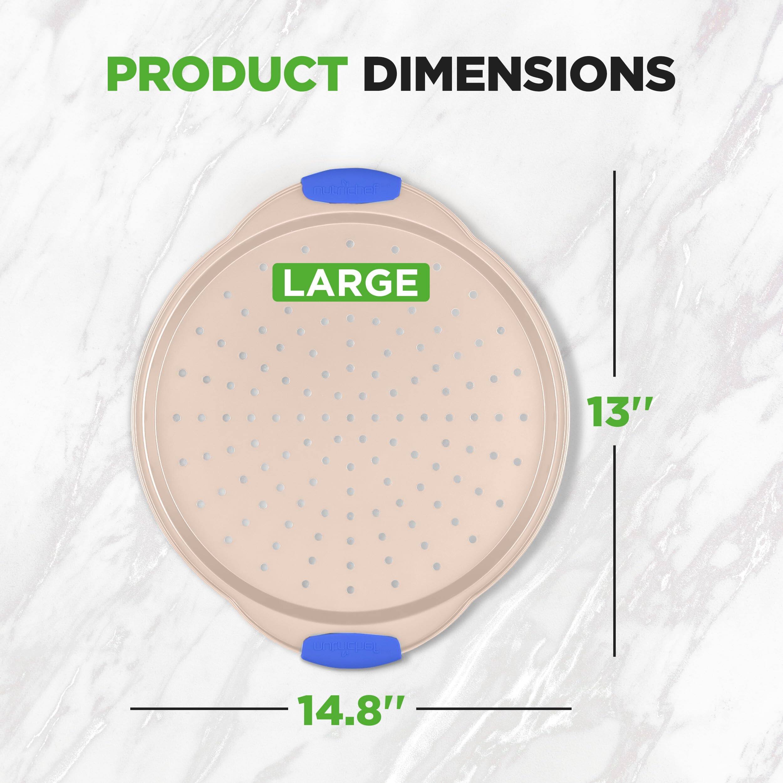 PRODUCT DIMENSIONS  
LARGE  
13" x 14.8"