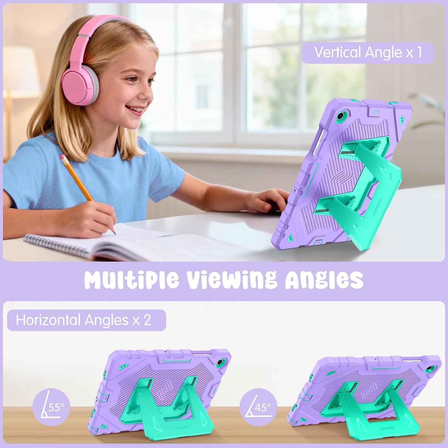 Vertical Angle x 1

Multiple Viewing Angles
Horizontal Angles x 2
55°
45°