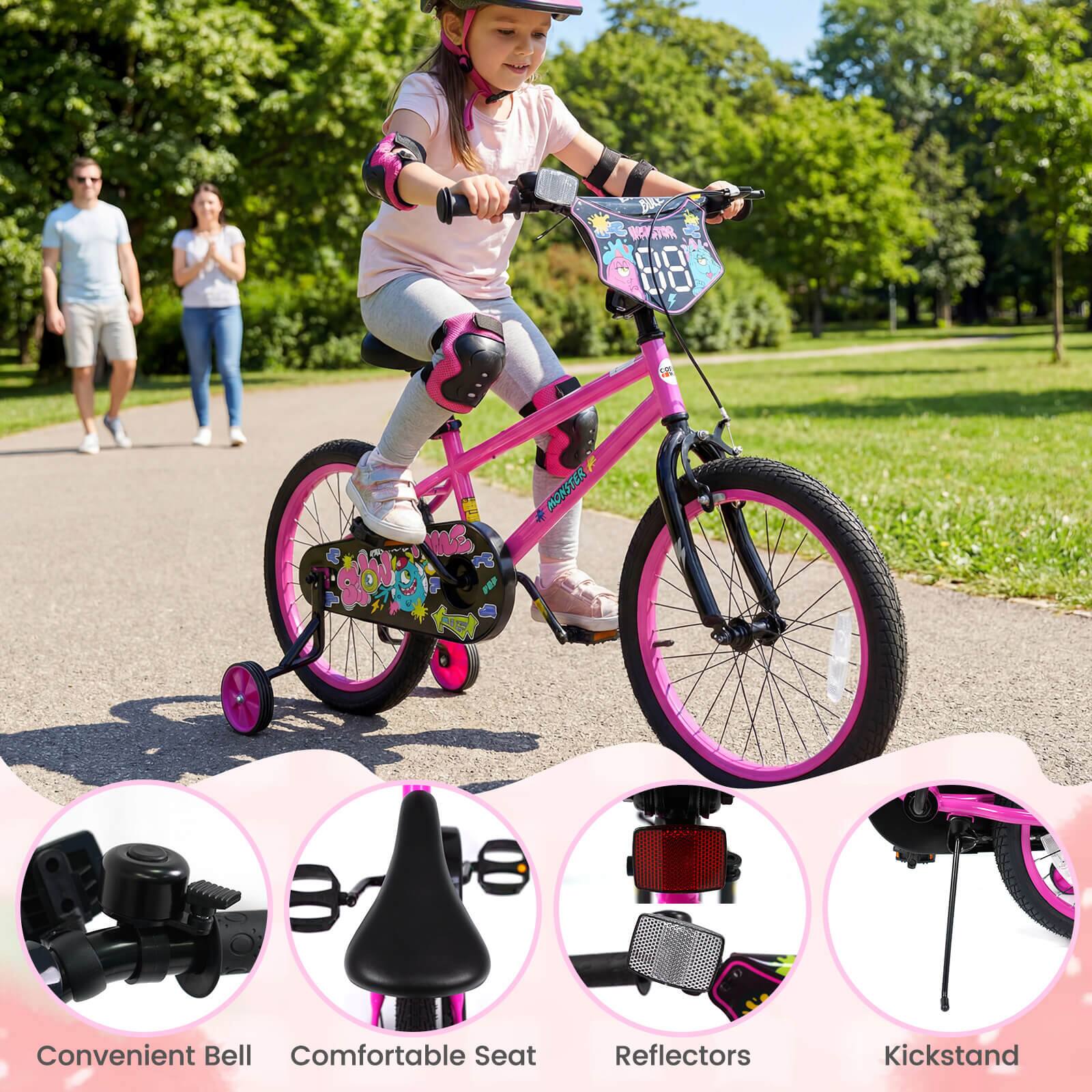 FVRR X BE OG MONSTER 3  
Convenient Bell  
Comfortable Seat  
Reflectors  
Kickstand