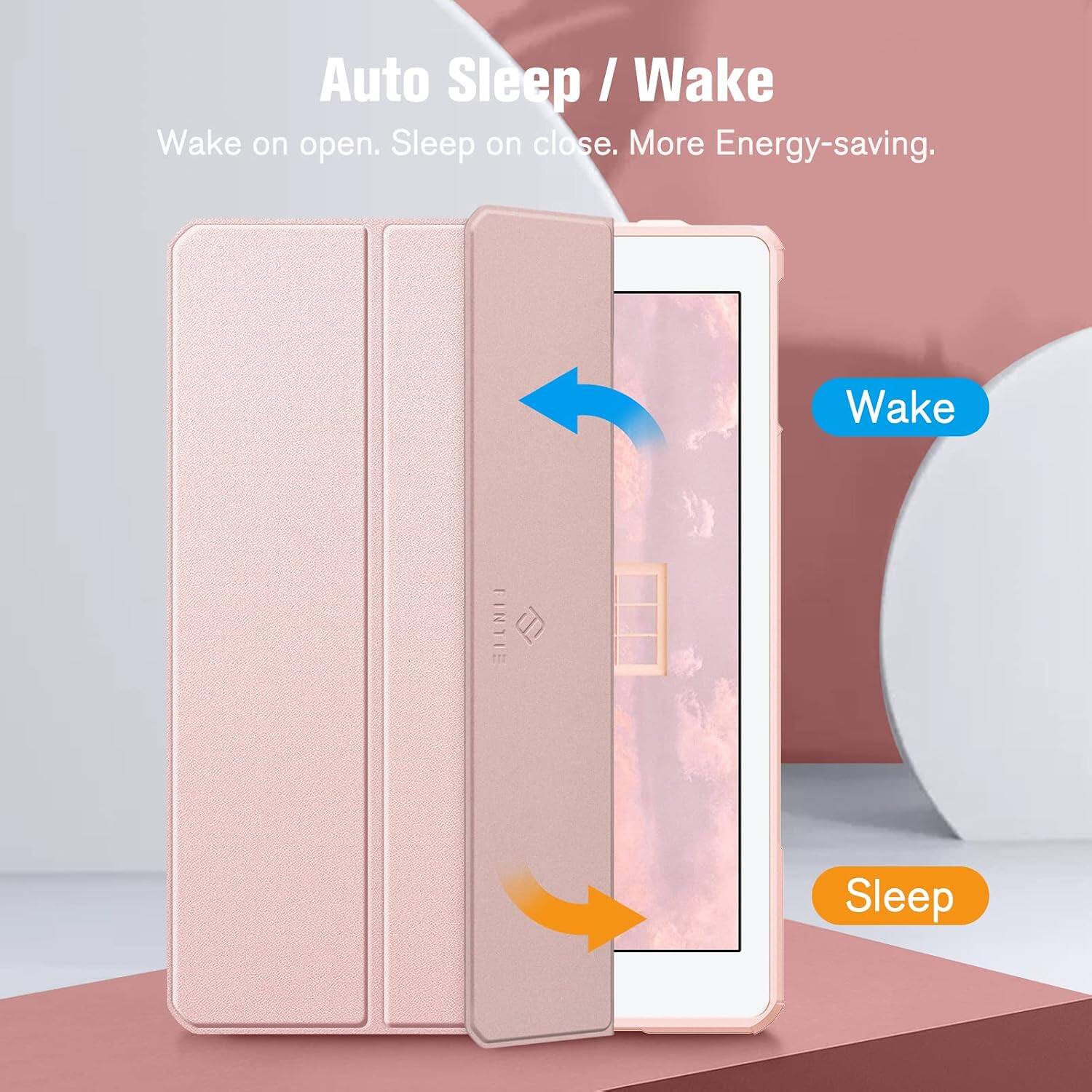 Auto Sleep / Wake  
Wake on open. Sleep on close. More Energy-saving.