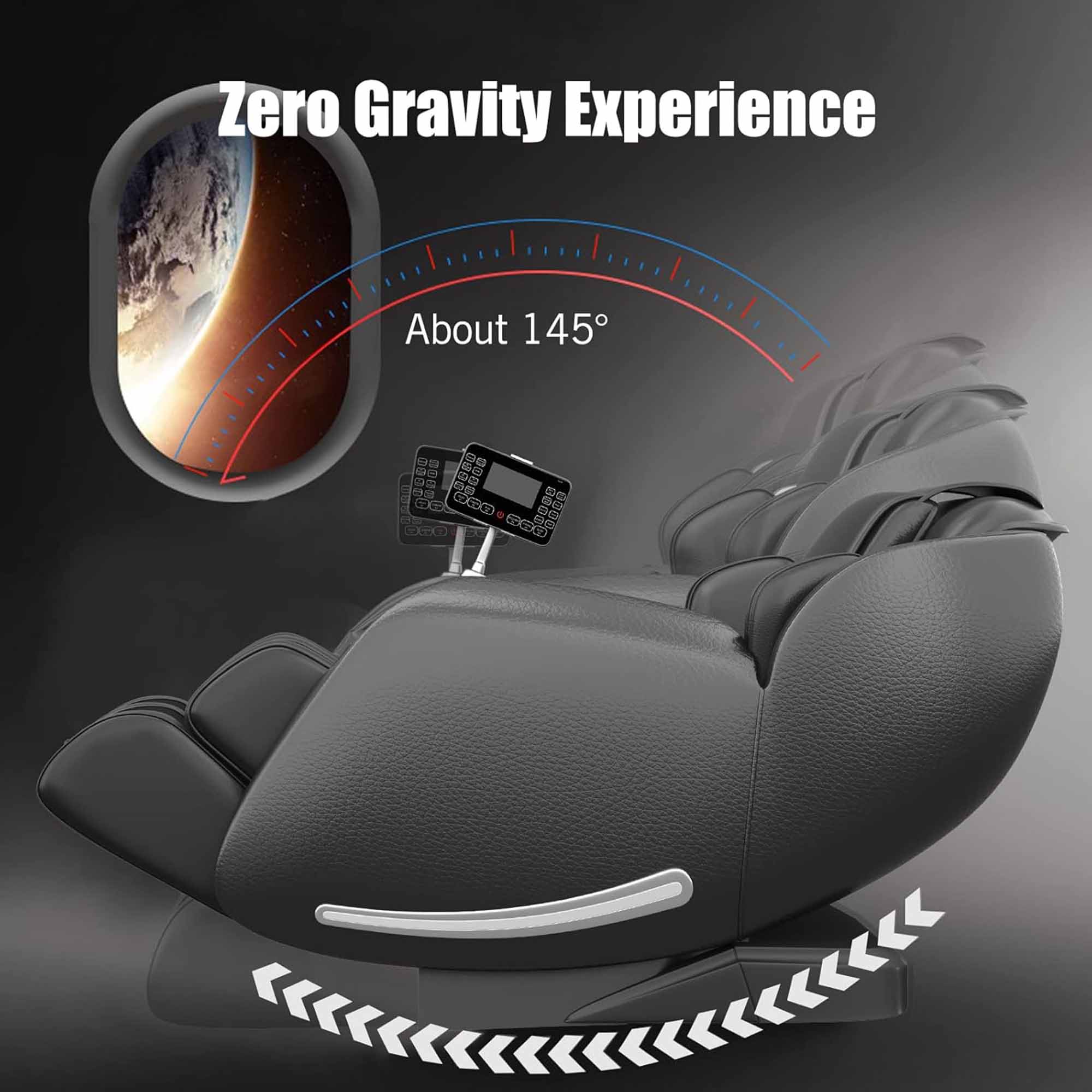 Zero Gravity Experience  
About 145°