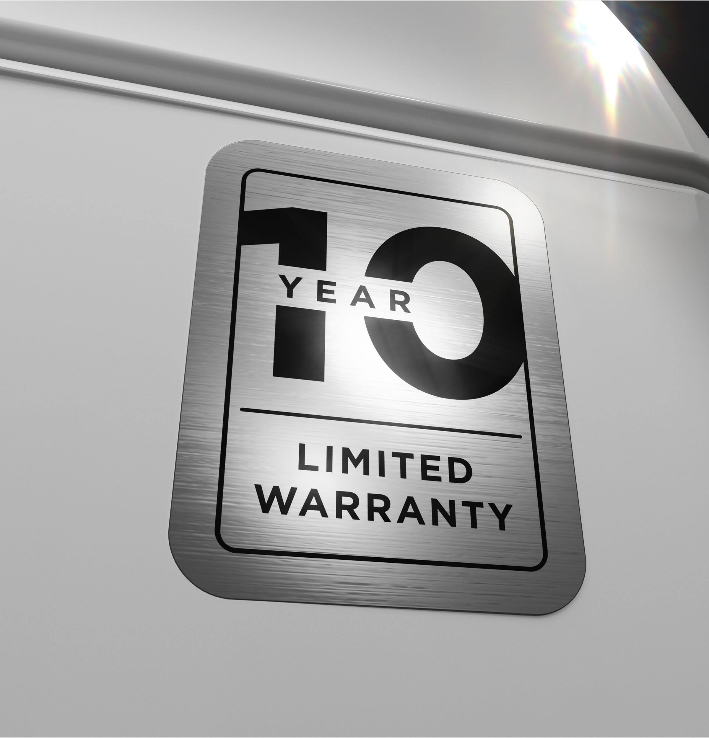 10 YEAR LIMITED WARRANTY
