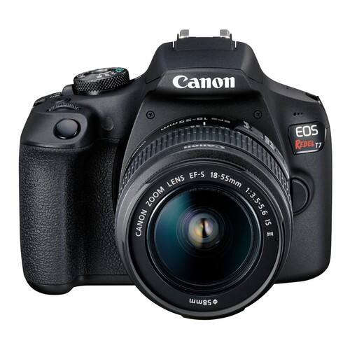 Canon EOS Rebel T7 EF-S 18-55mm Lens Zoom 1:3.5-5.6 IS II