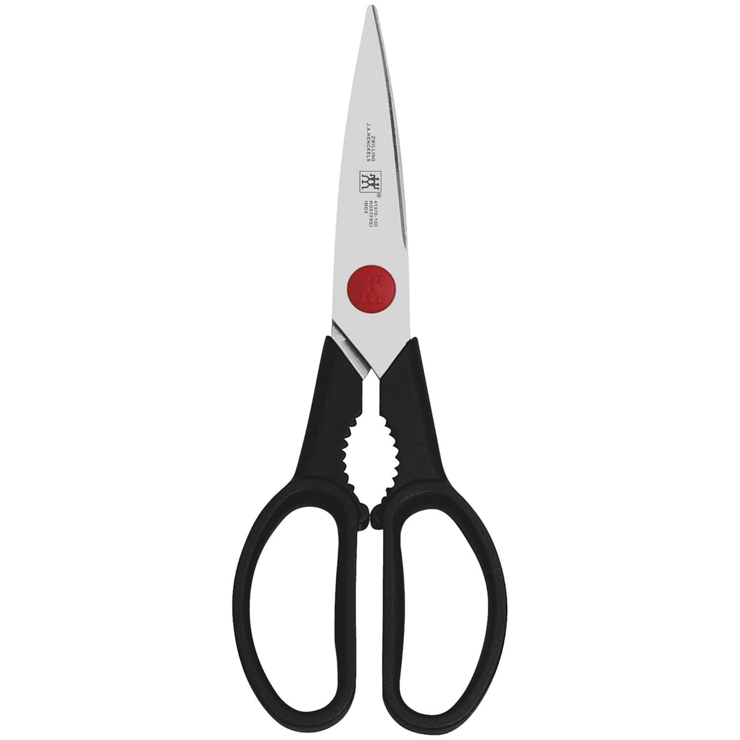 TWIN L Stainless Steel 8 Inch Zwilling Kitchen Shears - Black