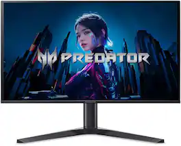 Acer - Refurbished Excellent - Predator X27U 27" WQHD OLED 2560 x 1440 240Hz Gaming Monitor - Black