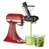 Front. Gvode - Gvode Masticating Juicer Kitchen Attachment for Stand Mixer with Cold Press & Dual Feed Chute - White.