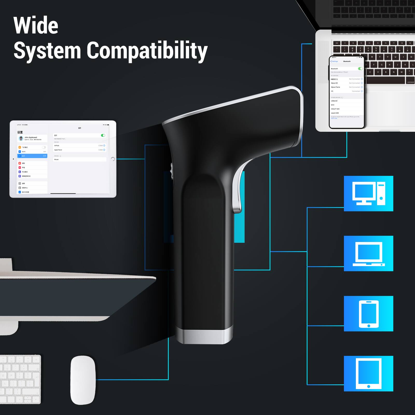 Wide System Compatibility