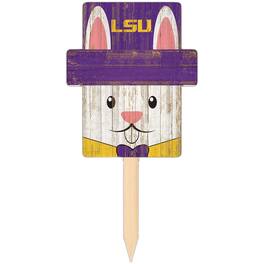 Fan Creations - LSU Tigers 16" x 19" Easter Bunny Yard Stake - Multicolor