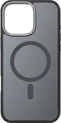 Front. Body Glove - Body Glove Reflector with MagSafe Case iPhone 16 Pro Max Black - Black.