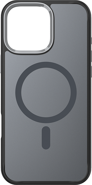 Front. Body Glove - Body Glove Reflector with MagSafe Case iPhone 16 Pro Max Black - Black.