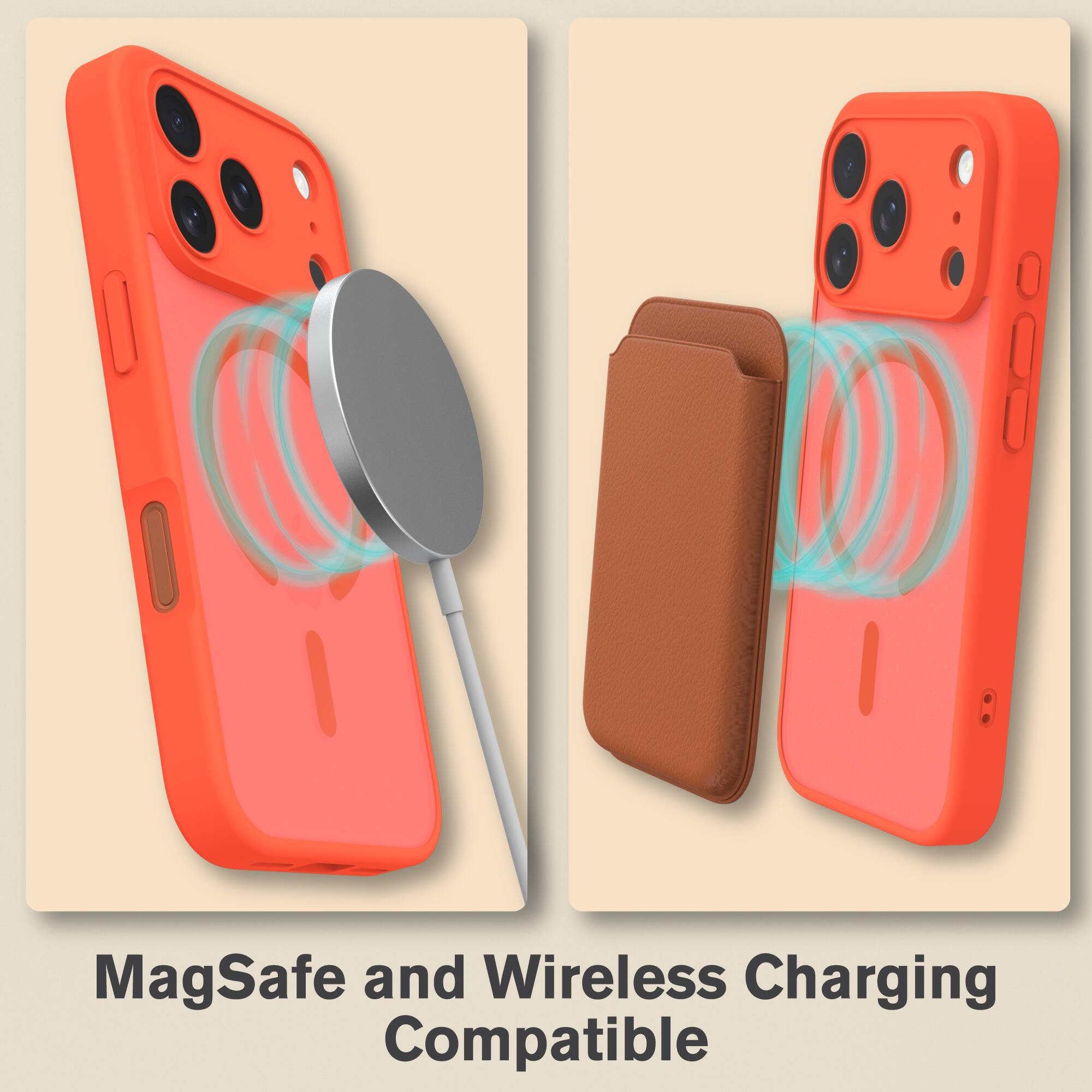 MagSafe and Wireless Charging Compatible
