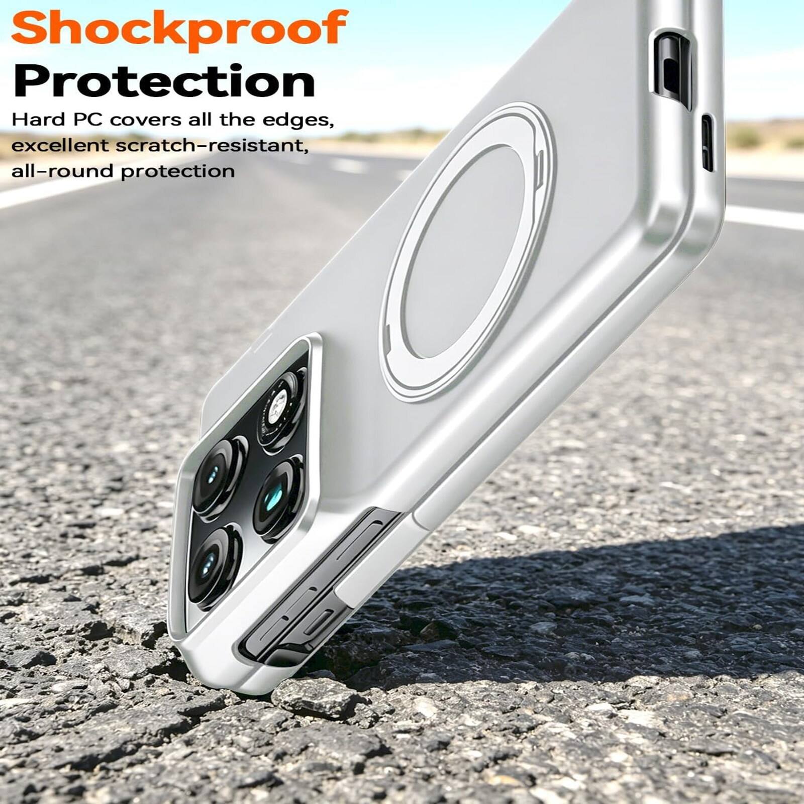 Shockproof Protection

Hard PC covers all the edges, excellent scratch-resistant, all-round protection
