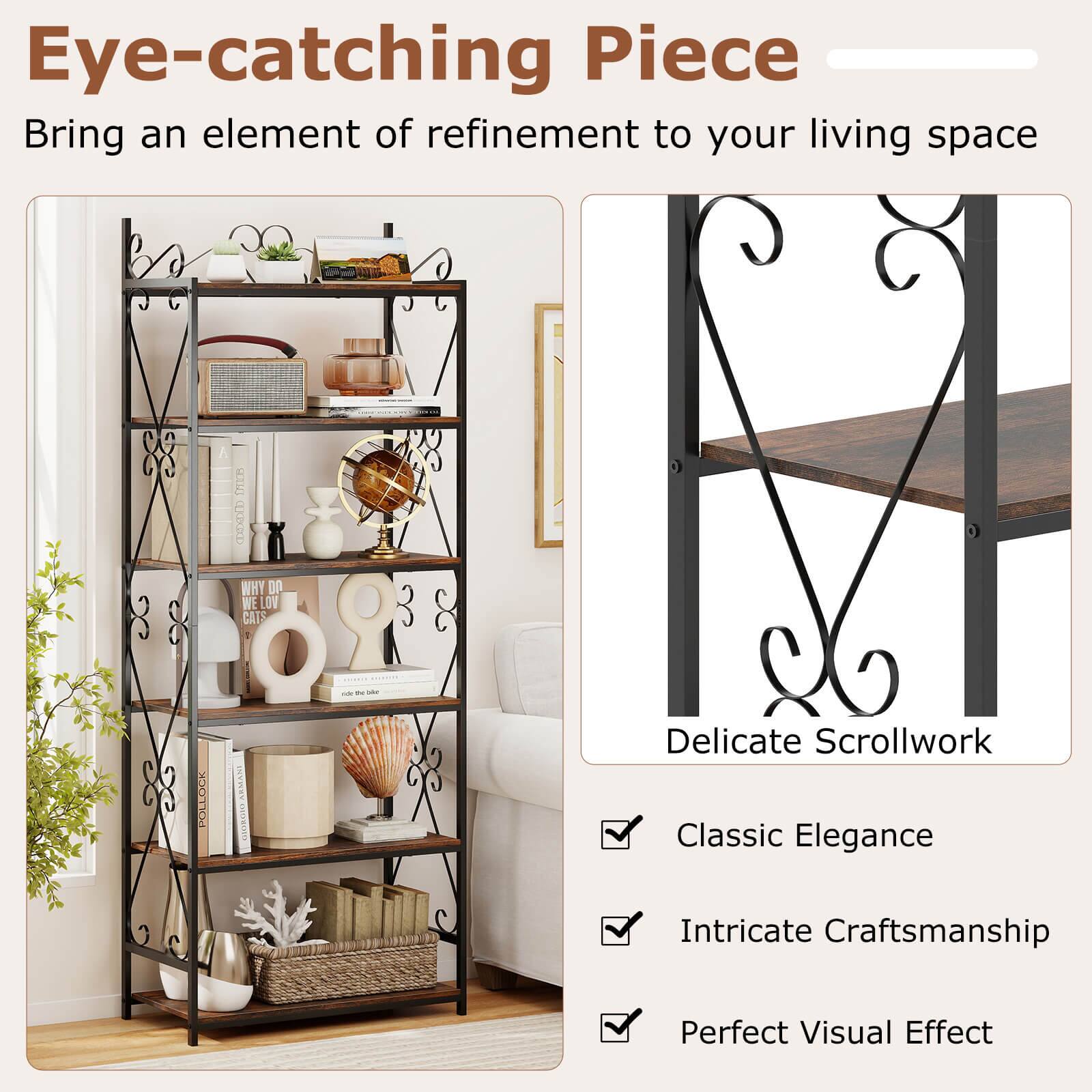 Eye-catching Piece  
Bring an element of refinement to your living space  

- Classic Elegance  
- Intricate Craftsmanship  
- Perfect Visual Effect  

Delicate Scrollwork