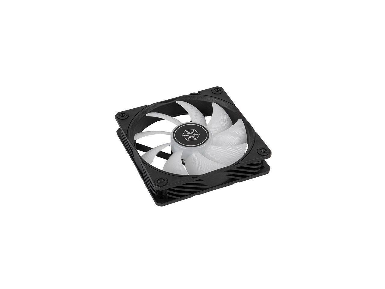 Alt View 4. SilverStone - Performance enhanced 120mm PWM ARGB fan - RGB.
