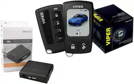 Viper - 5908V 2Way LCD Security and Remote Start System Bundled with + (1) DB3 Bypass Interface Module - Blavk