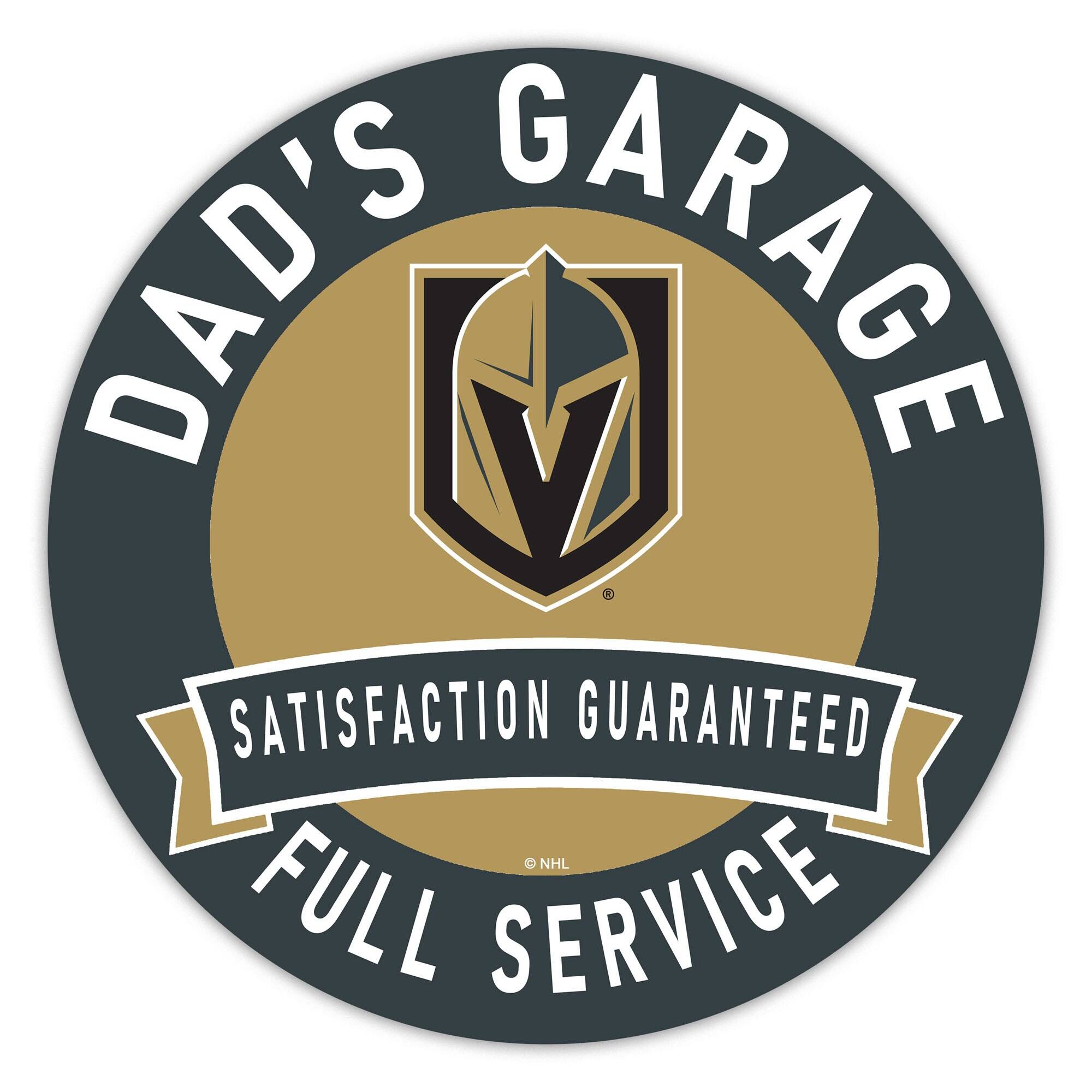DAD'S GARAGE  
SATISFACTION GUARANTEED  
FULL SERVICE  
© NHL