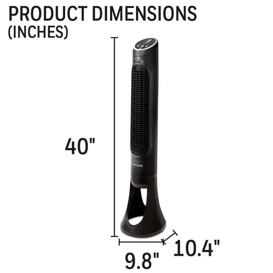PRODUCT DIMENSIONS (INCHES) 40" Sneywel 10.4" 9.8"