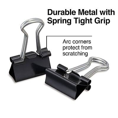 Durable Metal with Spring Tight Grip

Arc corners protect from scratching