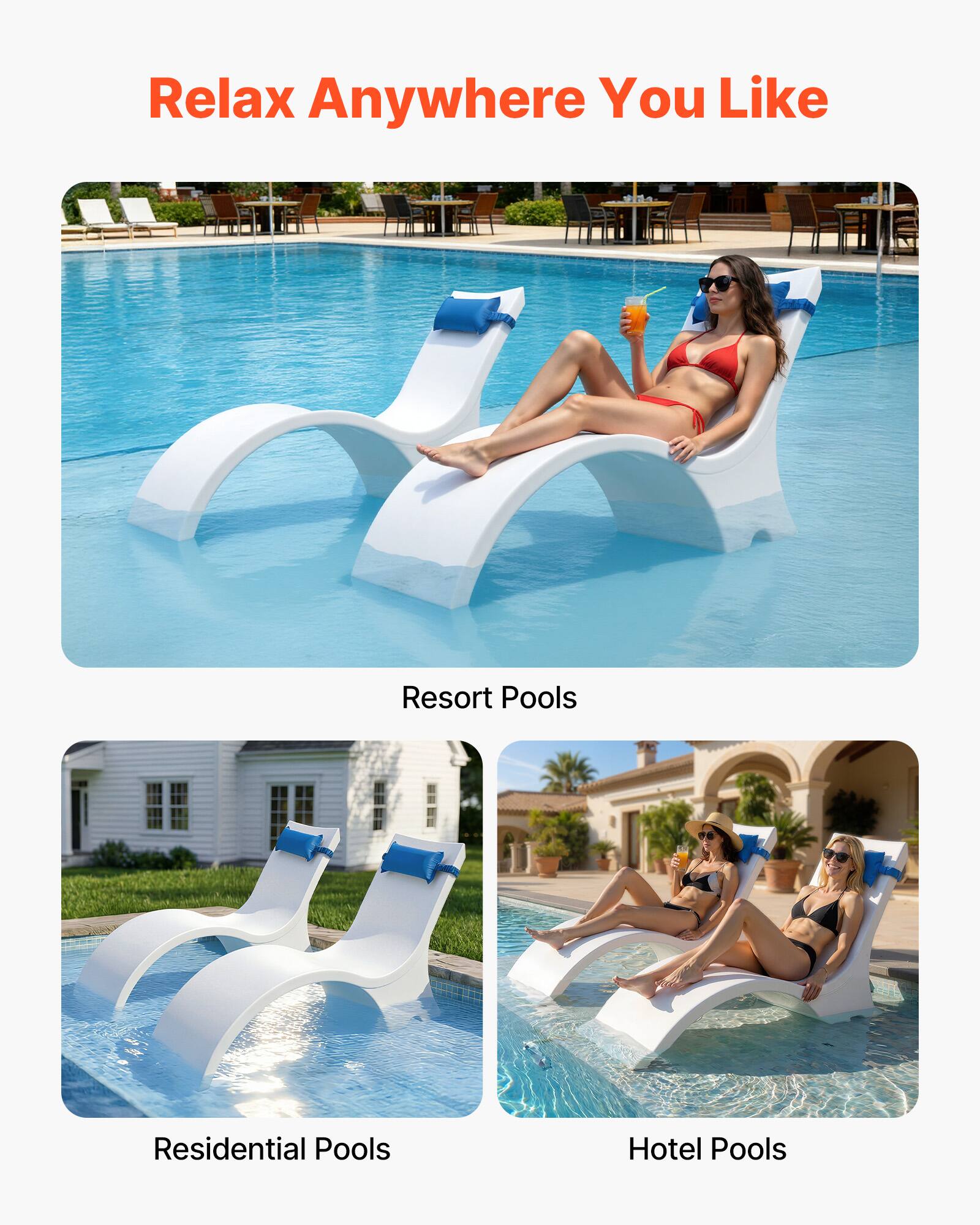 Relax Anywhere You Like

Resort Pools

Residential Pools

Hotel Pools