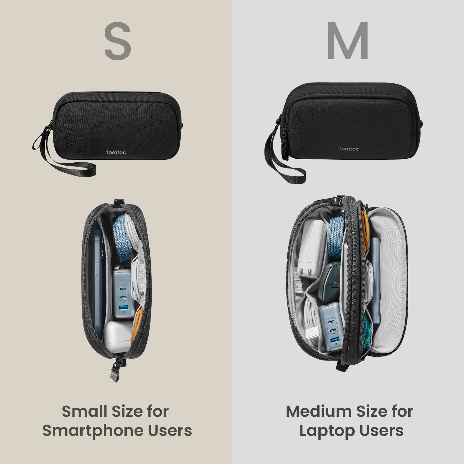 Small Size for Smartphone Users Medium Size for Laptop Users