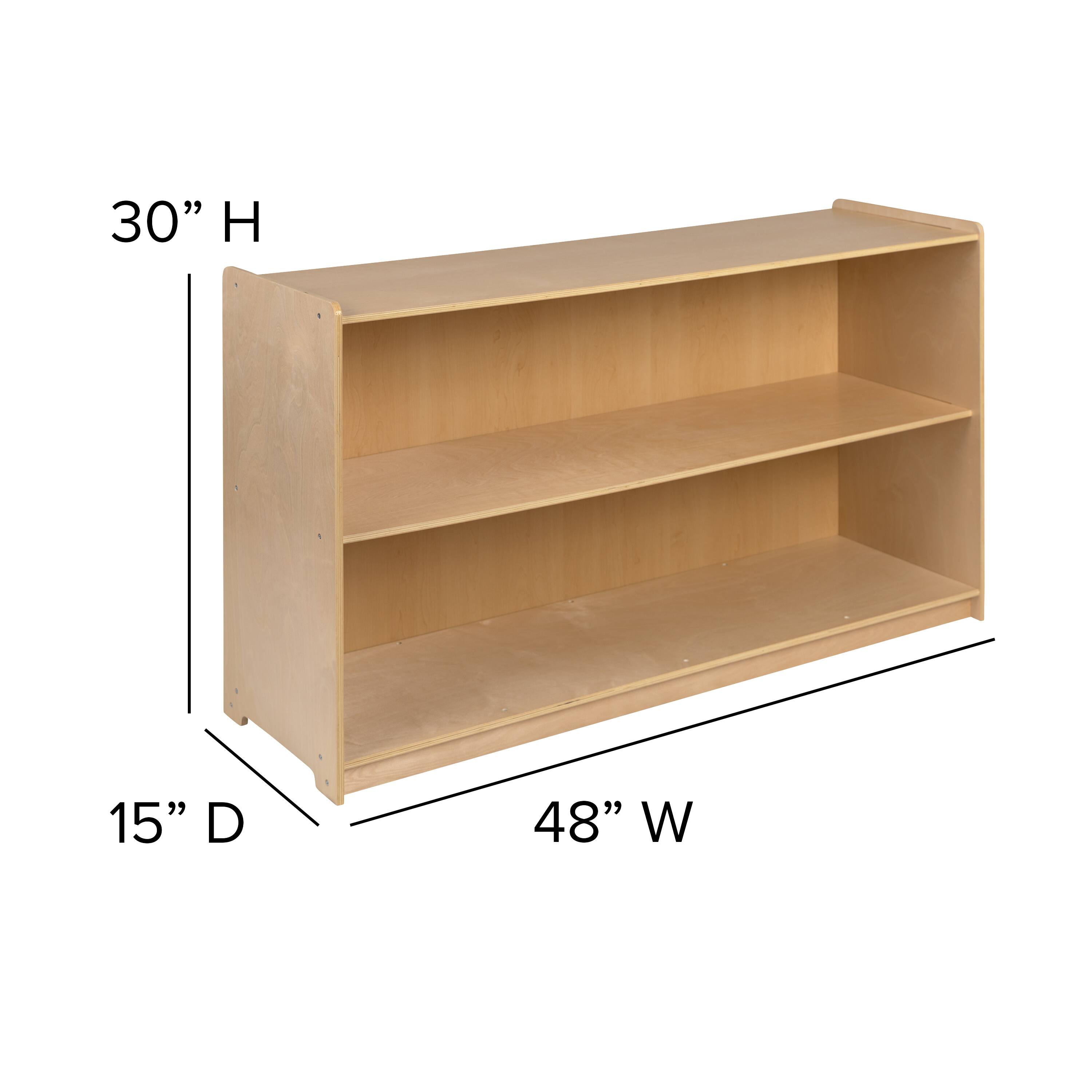 30" H  
15" D  
48" W