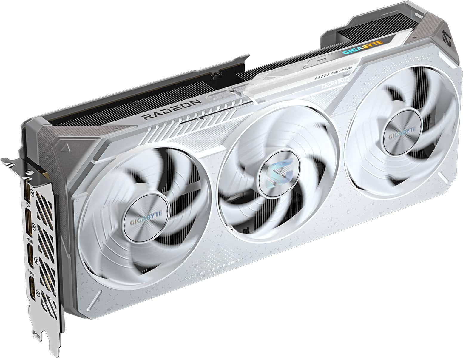 GIGABYTE Radeon RX 9060 XT GAMING OC ICE 16G Graphics Card White