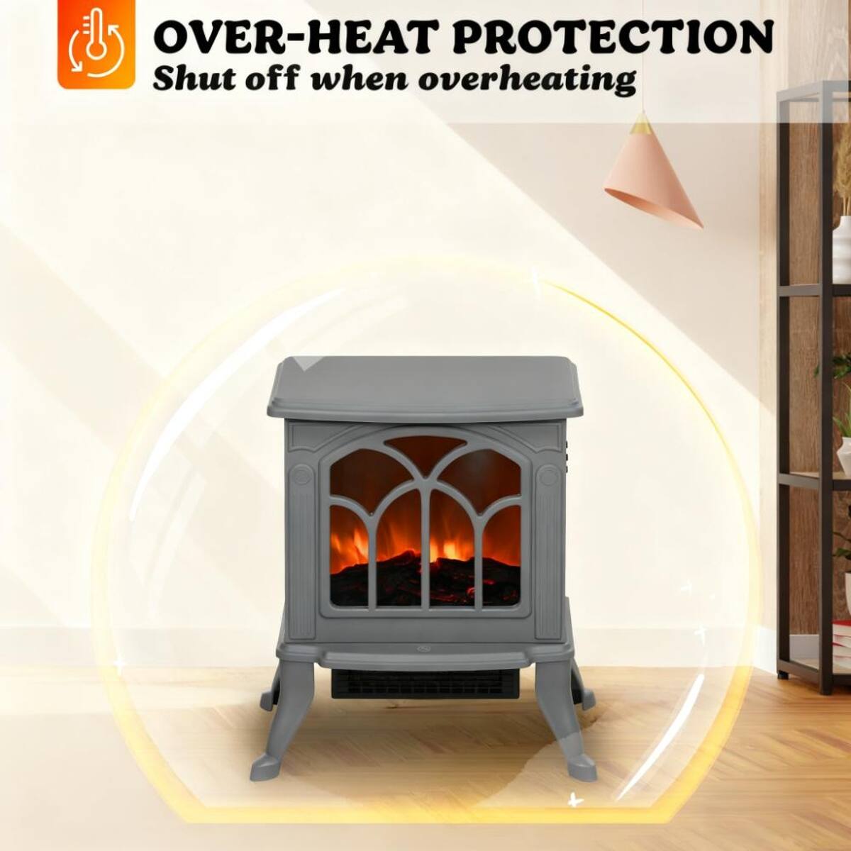 OVER-HEAT PROTECTION  
Shut off when overheating