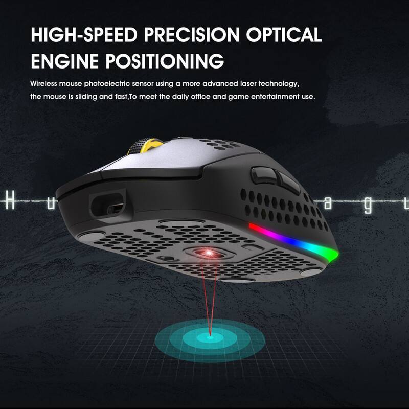 HIGH-SPEED PRECISION OPTICAL ENGINE POSITIONING

Wireless mouse photoelectric sensor using a more advanced laser technology, the mouse is sliding and fast. To meet the daily office and game entertainment use.