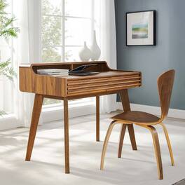 Render Writing Desk by Modway - Walnut