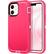 Front. Entronix - Entronix Heavy Duty iPhone 11 Case - Triple-Layer Protection for Ultimate Safety - Pink.