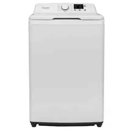 Front. Elements - Element 3.7 Cu. Ft. White Top Load Washer - White.