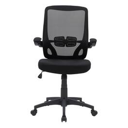 CorLiving - WHR-500-O Workspace High Mesh Back Office Chair - Black